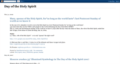 Desktop Screenshot of holy-spirit-day.blogspot.com