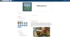 Desktop Screenshot of hallbyquiltarna.blogspot.com