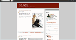 Desktop Screenshot of knitexploits.blogspot.com
