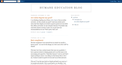 Desktop Screenshot of humaneeducationblog.blogspot.com
