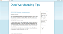 Desktop Screenshot of datawarehousingtips.blogspot.com