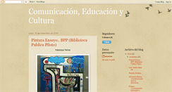 Desktop Screenshot of caminoalacomunicacion-sebastian.blogspot.com