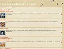 Tablet Screenshot of caminoalacomunicacion-sebastian.blogspot.com