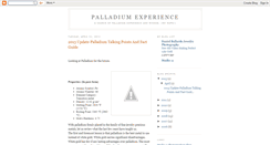 Desktop Screenshot of palladium-experience.blogspot.com