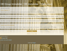 Tablet Screenshot of dbimmobilier.blogspot.com