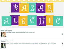 Tablet Screenshot of bazaralechic.blogspot.com
