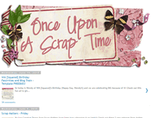 Tablet Screenshot of onceuponascraptime.blogspot.com