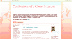 Desktop Screenshot of confessionsofaclosethoarder.blogspot.com