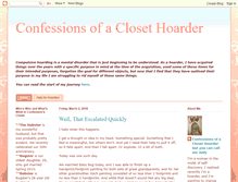 Tablet Screenshot of confessionsofaclosethoarder.blogspot.com