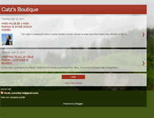 Tablet Screenshot of catzcollection.blogspot.com
