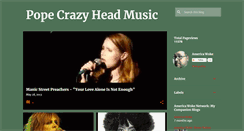 Desktop Screenshot of popecrazyhead.blogspot.com
