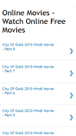 Mobile Screenshot of online-watch-free-movies-links.blogspot.com