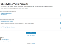 Tablet Screenshot of obesityhelpvideo.blogspot.com