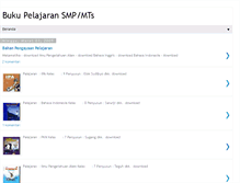 Tablet Screenshot of bukusmp.blogspot.com