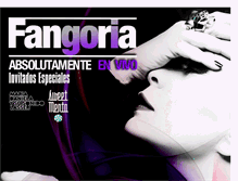 Tablet Screenshot of fangoriaenvivo.blogspot.com