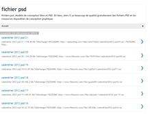 Tablet Screenshot of fichier-psd.blogspot.com