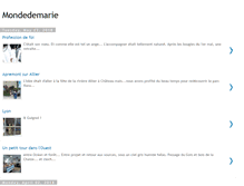 Tablet Screenshot of marinettemonde.blogspot.com