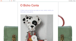 Desktop Screenshot of bicho-conta.blogspot.com