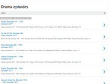 Tablet Screenshot of dramaepisodes.blogspot.com