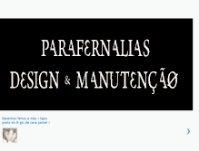 Tablet Screenshot of parafernaliasdesign.blogspot.com