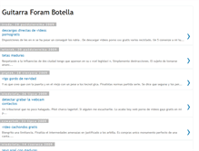 Tablet Screenshot of guitarra-foram-botella.blogspot.com