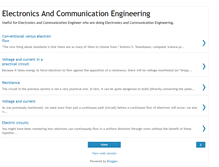 Tablet Screenshot of electronicsandcommunicationengineer.blogspot.com