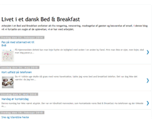Tablet Screenshot of bedandbreakfast-danmark.blogspot.com