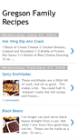Mobile Screenshot of gregsonrecipes.blogspot.com