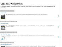 Tablet Screenshot of capefearmetalsmiths.blogspot.com
