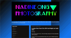 Desktop Screenshot of nadineongphotography.blogspot.com