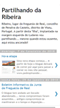 Mobile Screenshot of partilhandodaribeira.blogspot.com