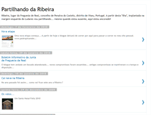 Tablet Screenshot of partilhandodaribeira.blogspot.com