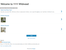 Tablet Screenshot of 1111wildwood.blogspot.com