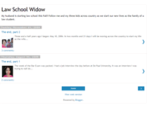 Tablet Screenshot of law-school-widow.blogspot.com