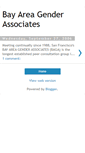 Mobile Screenshot of bayareagenderassociates.blogspot.com