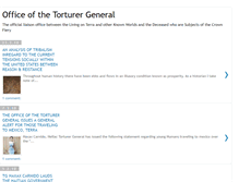 Tablet Screenshot of officeofthetorturergeneral.blogspot.com