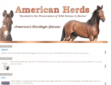 Tablet Screenshot of americanherdsxtras.blogspot.com