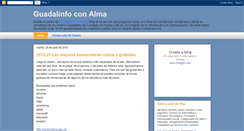 Desktop Screenshot of guadalinfoconalma.blogspot.com