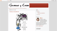 Desktop Screenshot of giovannaycesar.blogspot.com