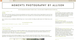 Desktop Screenshot of momentsbyalli.blogspot.com