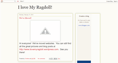 Desktop Screenshot of ilovemyragdoll.blogspot.com