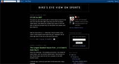 Desktop Screenshot of birdseyeviewonsports.blogspot.com