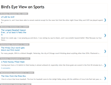 Tablet Screenshot of birdseyeviewonsports.blogspot.com