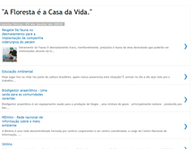 Tablet Screenshot of florestaeacasadavida.blogspot.com