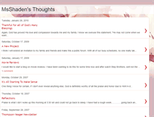 Tablet Screenshot of msshadensthoughts.blogspot.com