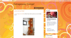 Desktop Screenshot of outrageouslyorange.blogspot.com