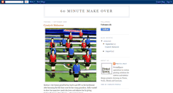 Desktop Screenshot of 60minutemakeover.blogspot.com