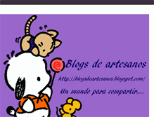 Tablet Screenshot of blogsdeartesanos.blogspot.com