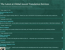 Tablet Screenshot of globalaccent.blogspot.com