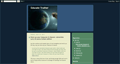 Desktop Screenshot of educatetruther.blogspot.com